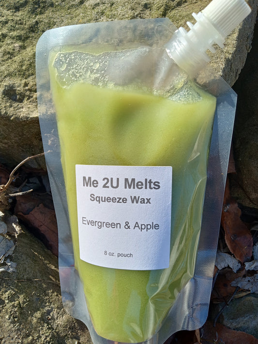 Evergreen & Apples - Wax Melt - Liquid/Squeeze Wax