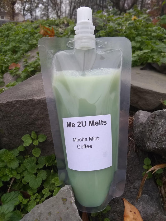 Mocha Mint Coffee - Wax Melt - Liquid/Squeeze Wax