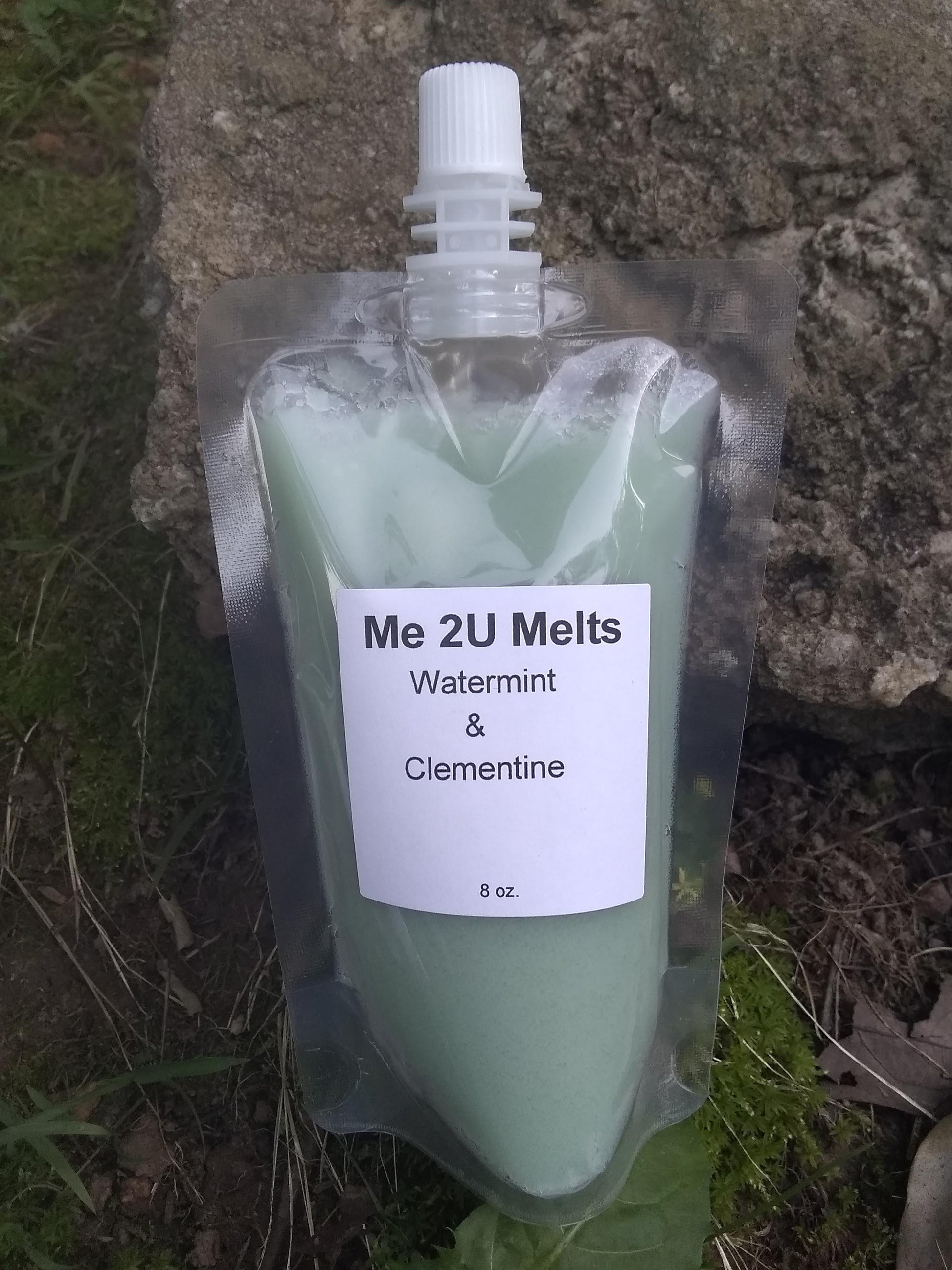 Water-Mint & Clementine - Wax Melt - Liquid/Squeeze Wax